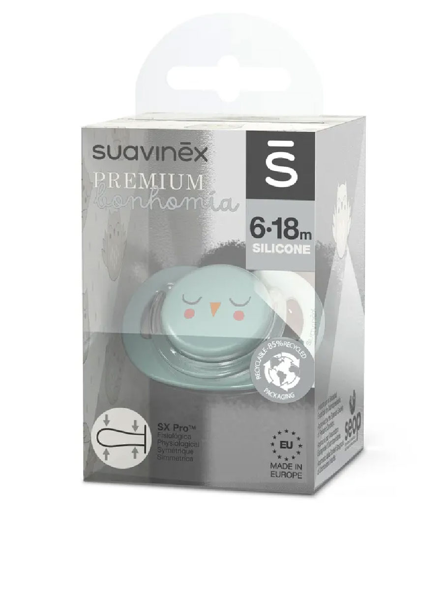 Пустышка Suavinex силикон ортодонтическая от 6 мес. - фото 4