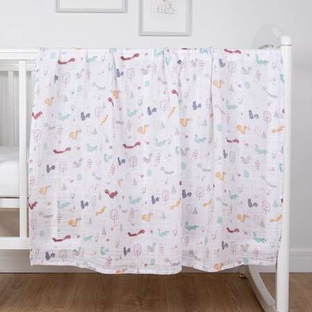 Пеленка Babyton Белочки DMLc304/71