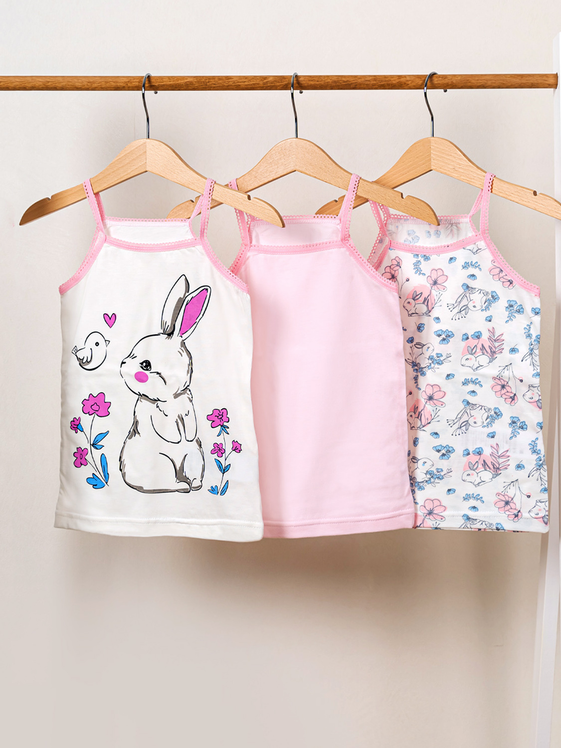 Майка 3 шт Babycollection 356/mkb002/sph/k3/008/p1/W*dмолочный бирюзовый - фото 9