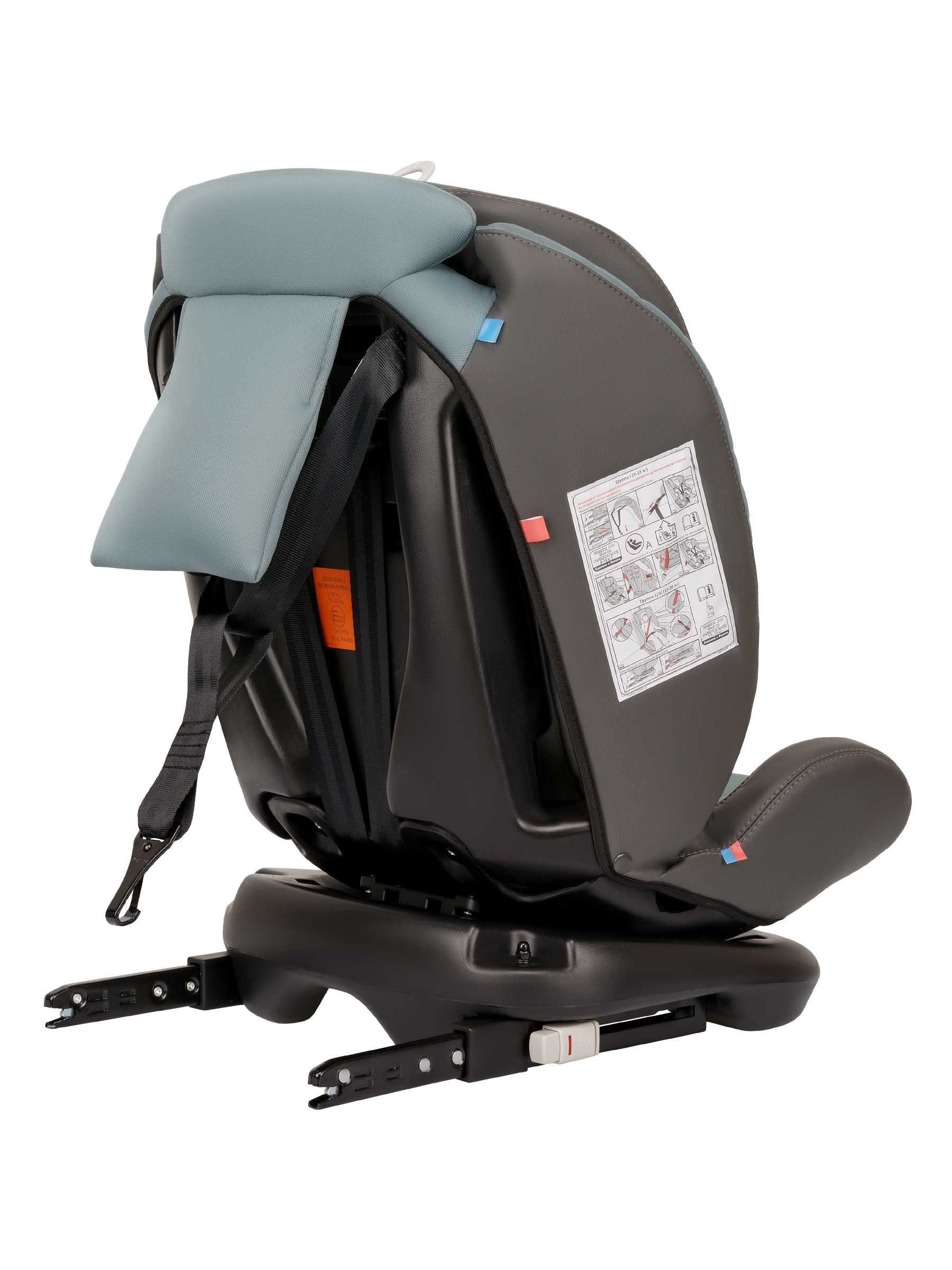 Автокресло Indigo Fuller Isofix 0+/1/2/3 (0-36 кг) зеленый - фото 4
