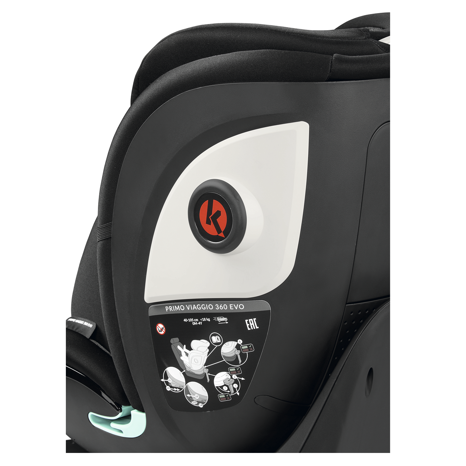 Автокресло Peg-Perego Primo Viaggio Isofix 0+/1/2/3 (0-36 кг) - фото 5