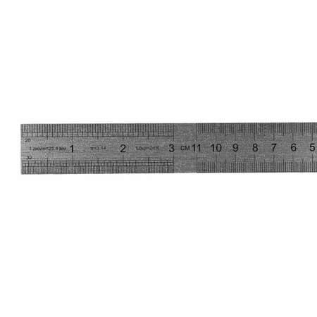 Линейка Brauberg металл 3 шт.