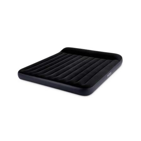 Матрас надувной Intex С подголовником / PILLOW REST CLASSIC AIRBED/ 183x203x25см