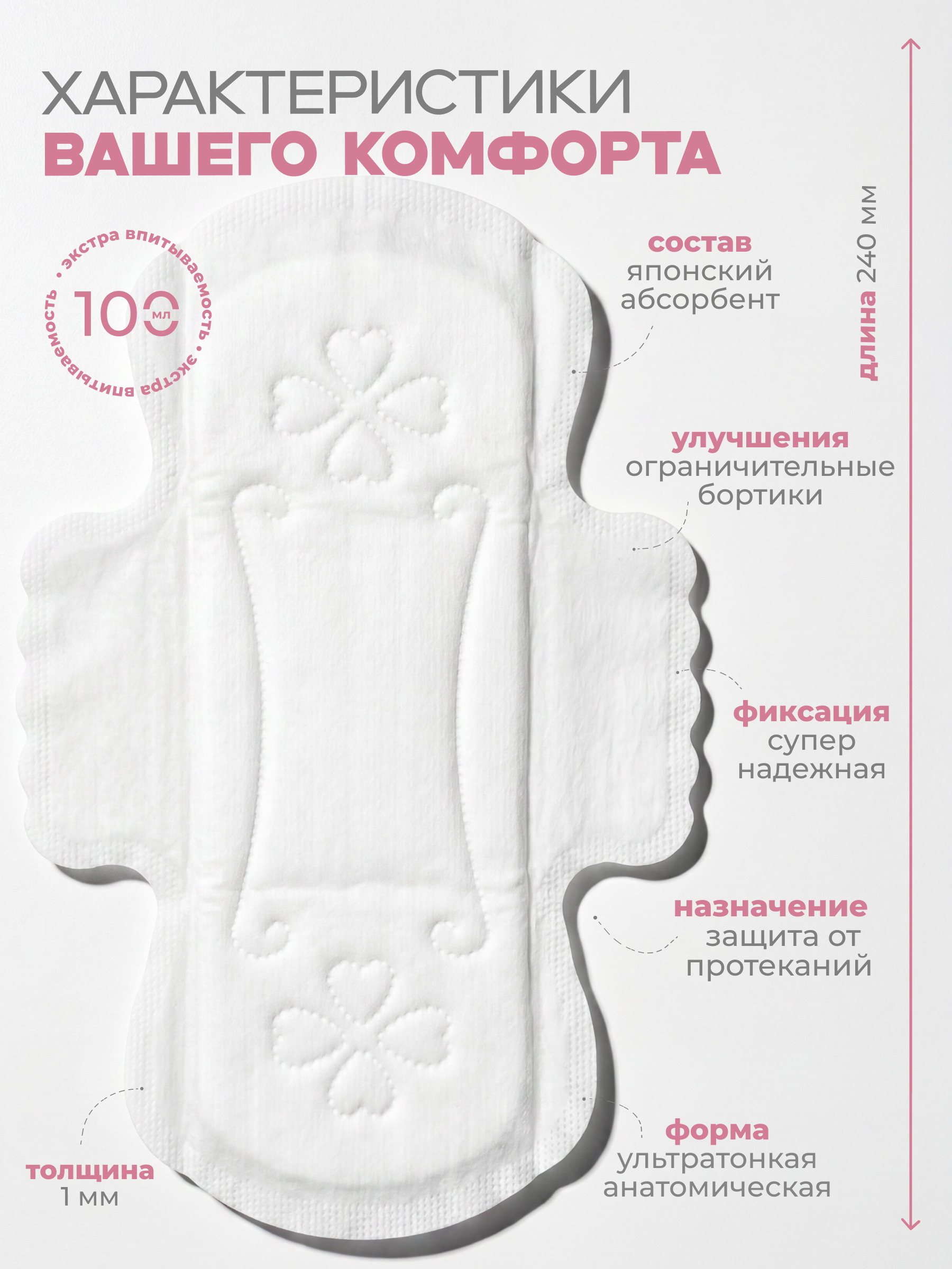 Прокладки ELEMENT Классические для критических дней - фото 12