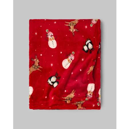 Плед детский FUTURINO Home красный