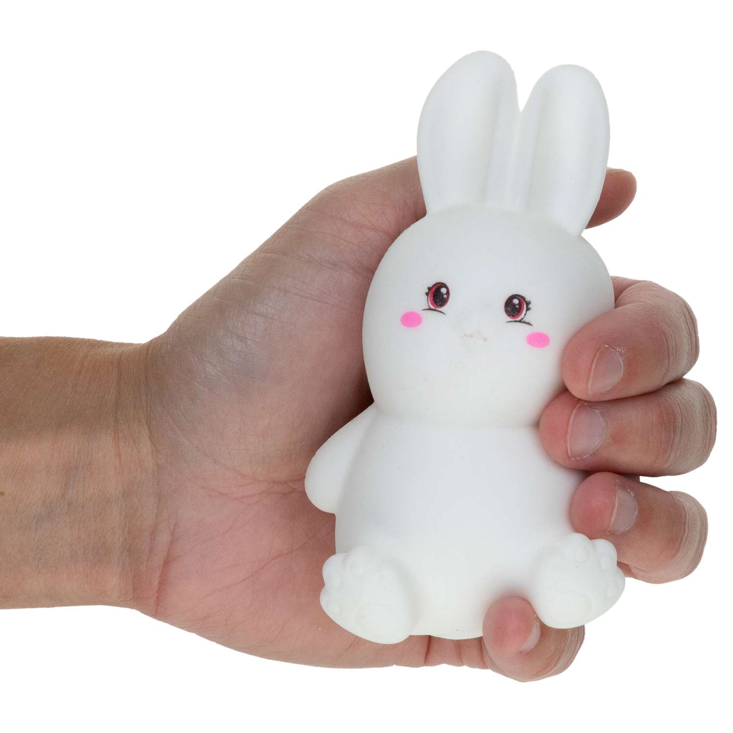 Игрушка-антистресс 1TOY сквиш Жмяка Кролик в ассортименте - фото 10