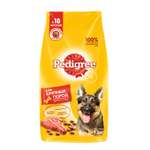 Корм для собак Pedigree для крупных пород с говядиной сухой 13кг