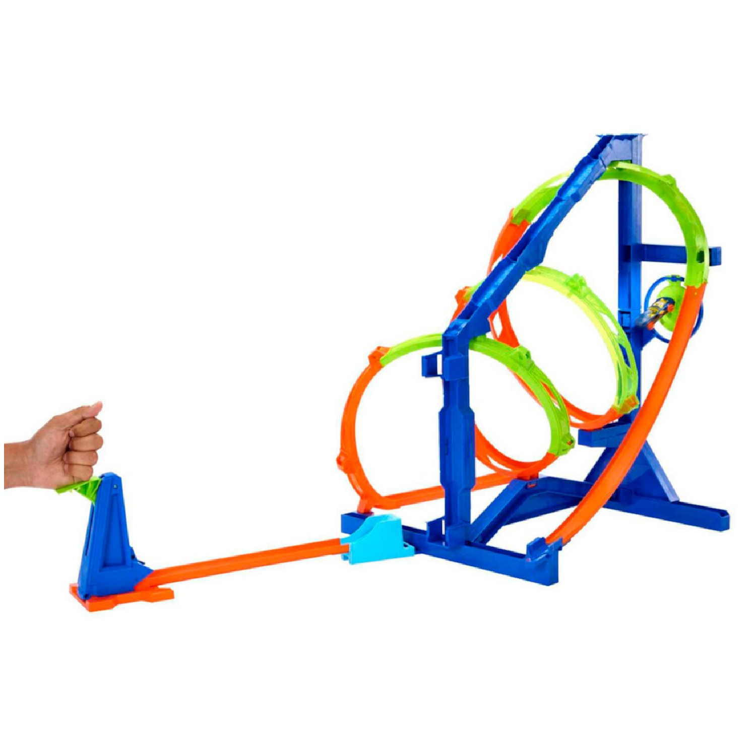 Трек Hot Wheels Action Corkscrew Twist HMX41 - фото 3