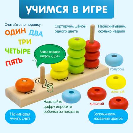 Игрушка Alatoys сортер Монтессори