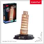 Пазл CubicFun Пизанская башня 42 детали LED 3D