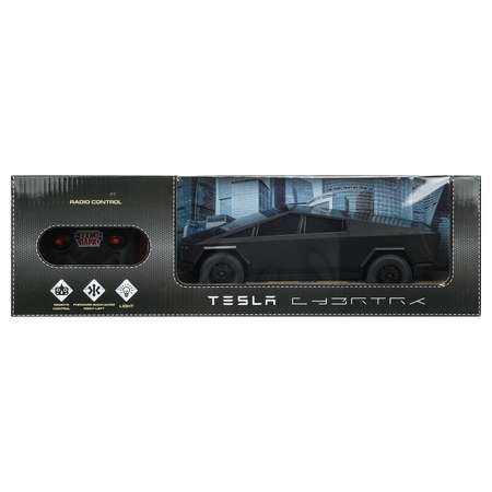 Автомобиль Технопарк Tesla cybertruck черный