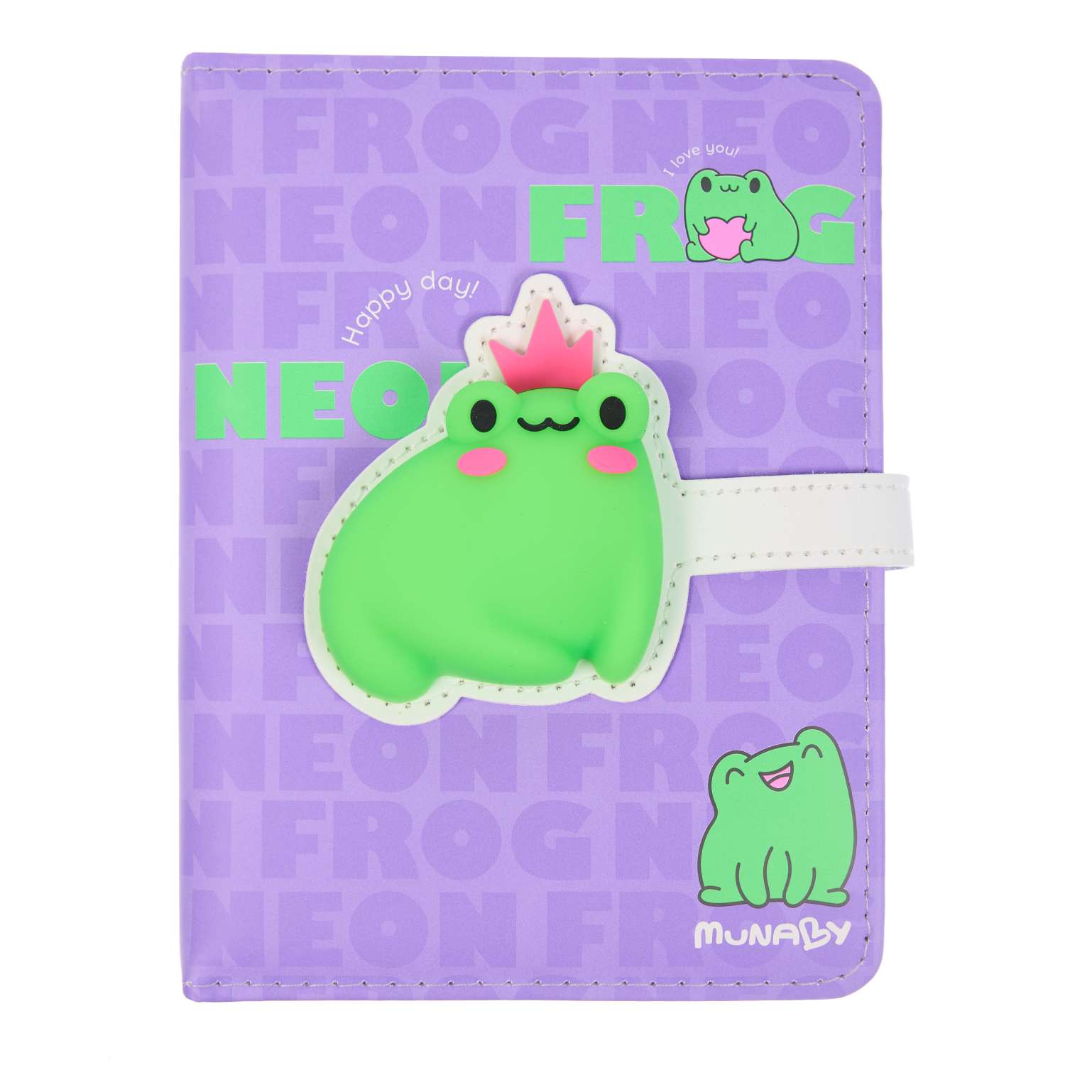 Блокнот Munaby Frog 96 лист. - фото 1