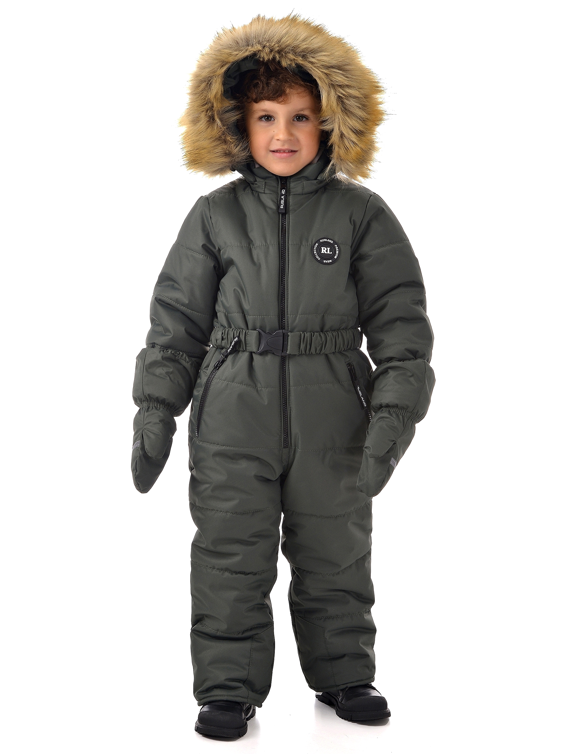 Комбинезон Rusland мз-комбинезон-31-22-глория-хаки 116-140 - фото 6