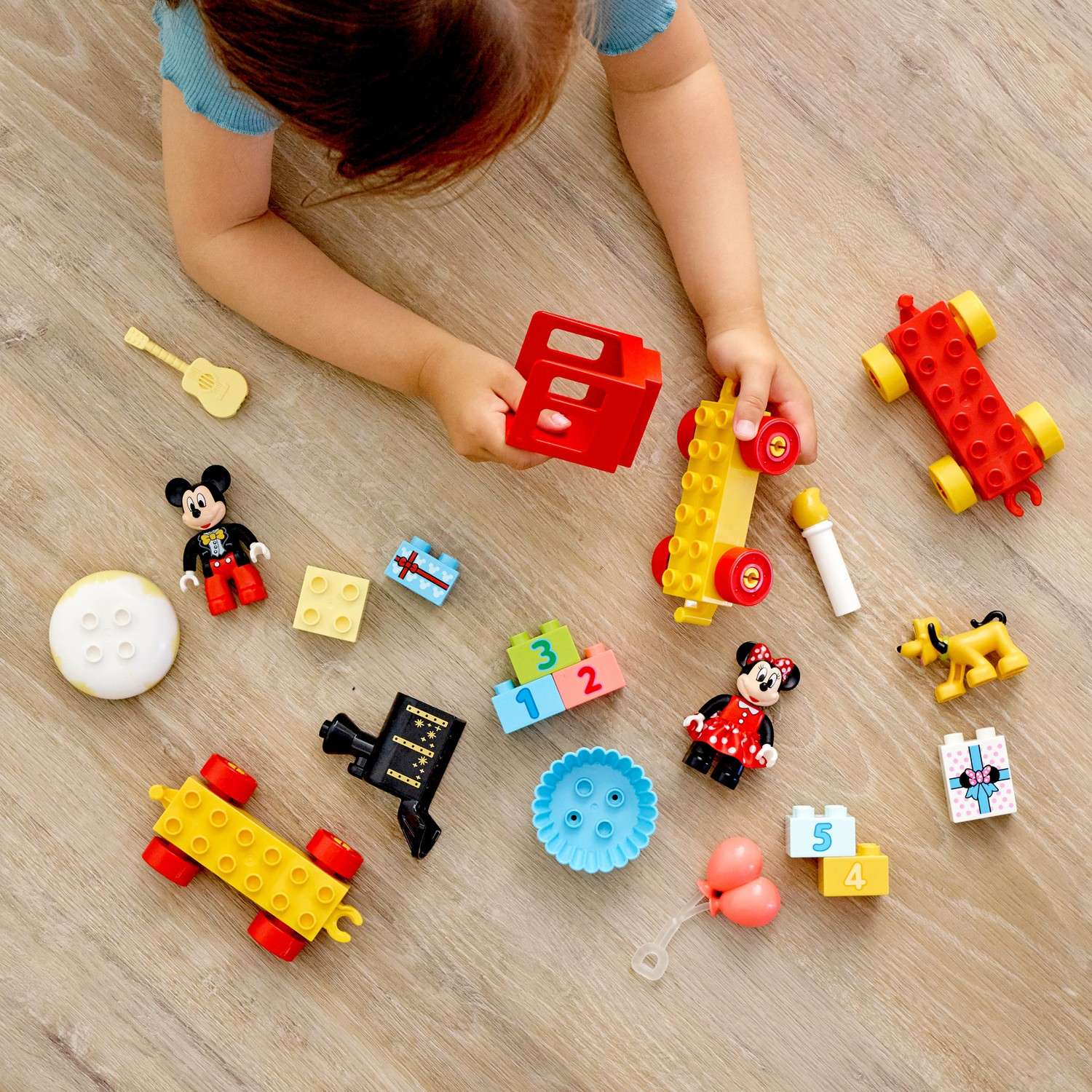 Конструктор LEGO DUPLO Поезд Микки и Минни блочный - фото 13