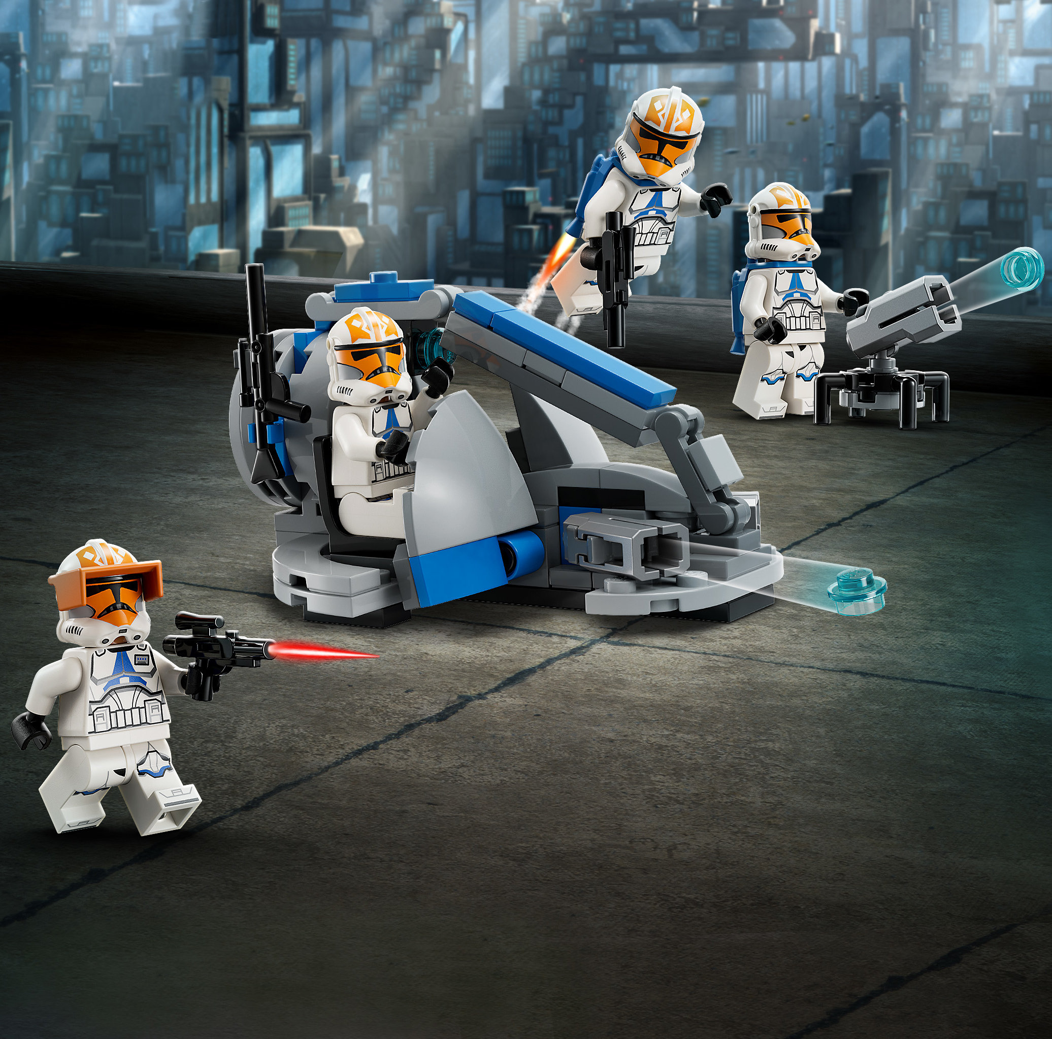 Конструктор LEGO Star Wars Ahsokas Clone Trooper 108 дет. - фото 11
