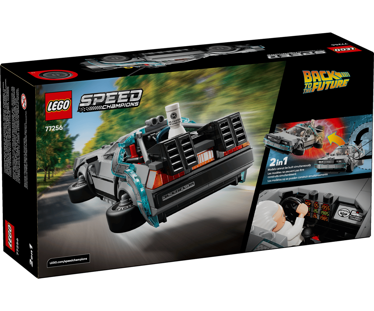 Конструктор LEGO Speed Champions Машина времени 357 дет. - фото 7