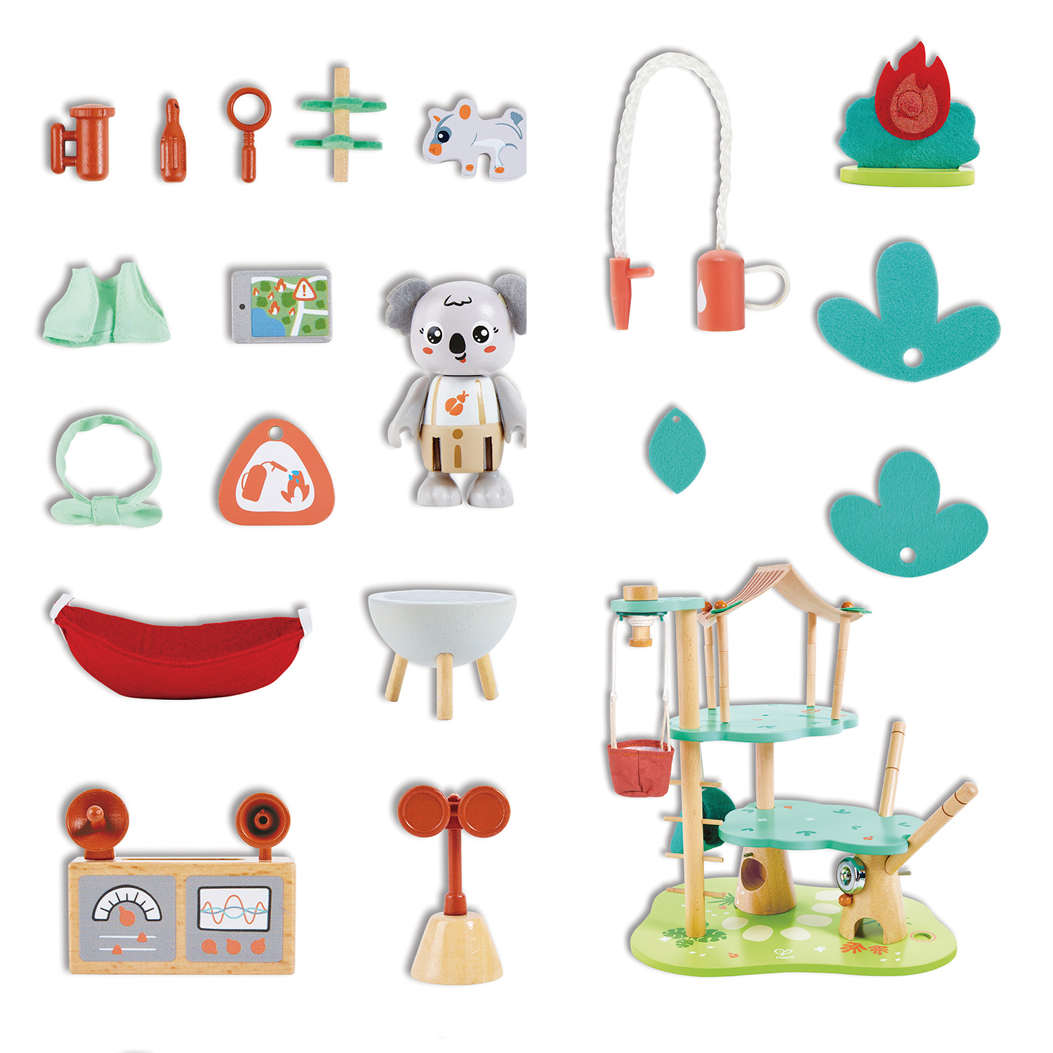 Игровой набор Hape Домик на дереве - фото 4