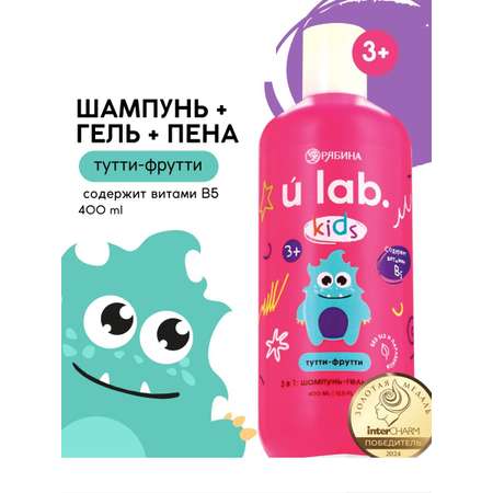 Шампунь URAL LAB 400 мл 1 шт.