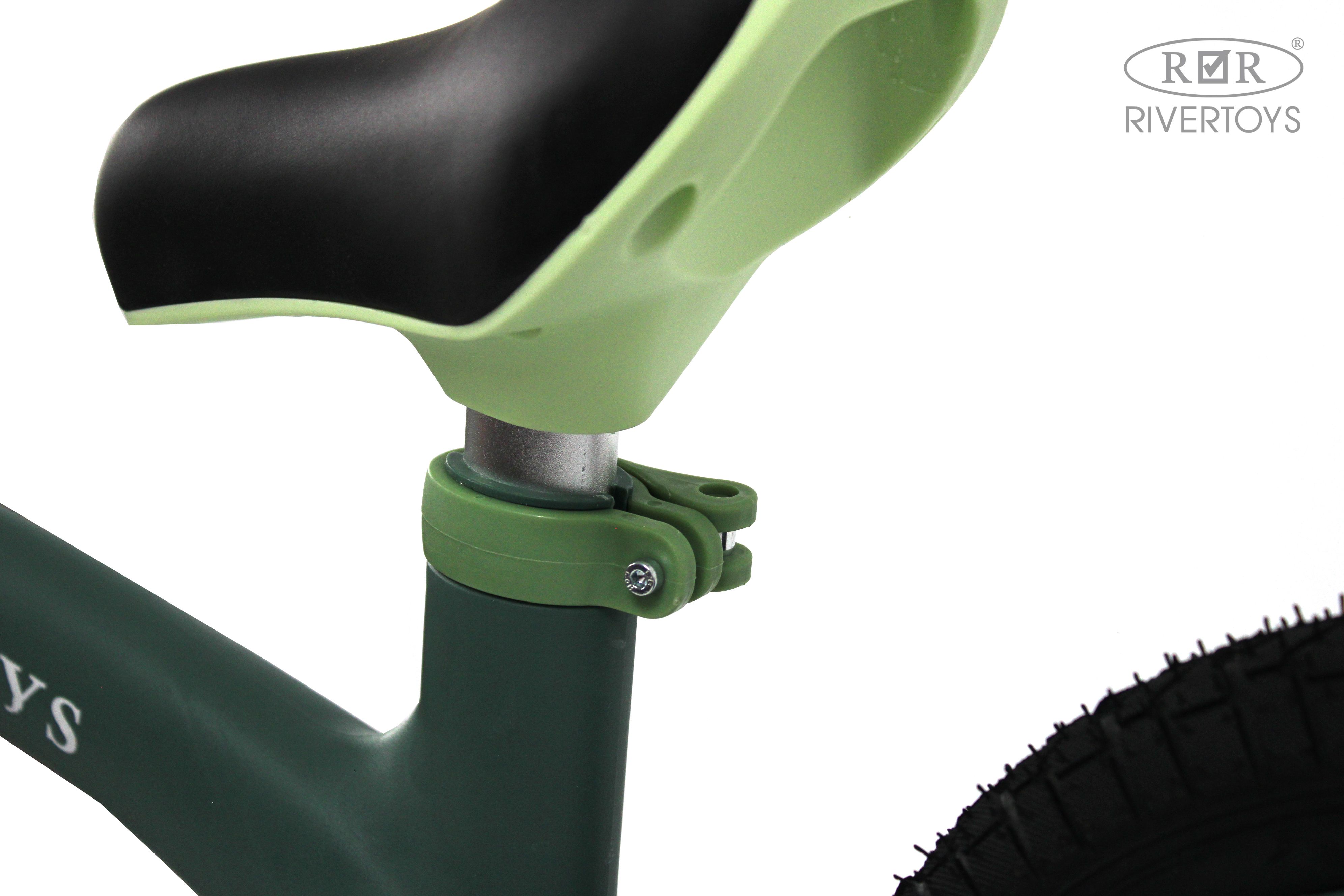 Двухколесный беговел RIVERTOYS 12 дюймов - фото 7