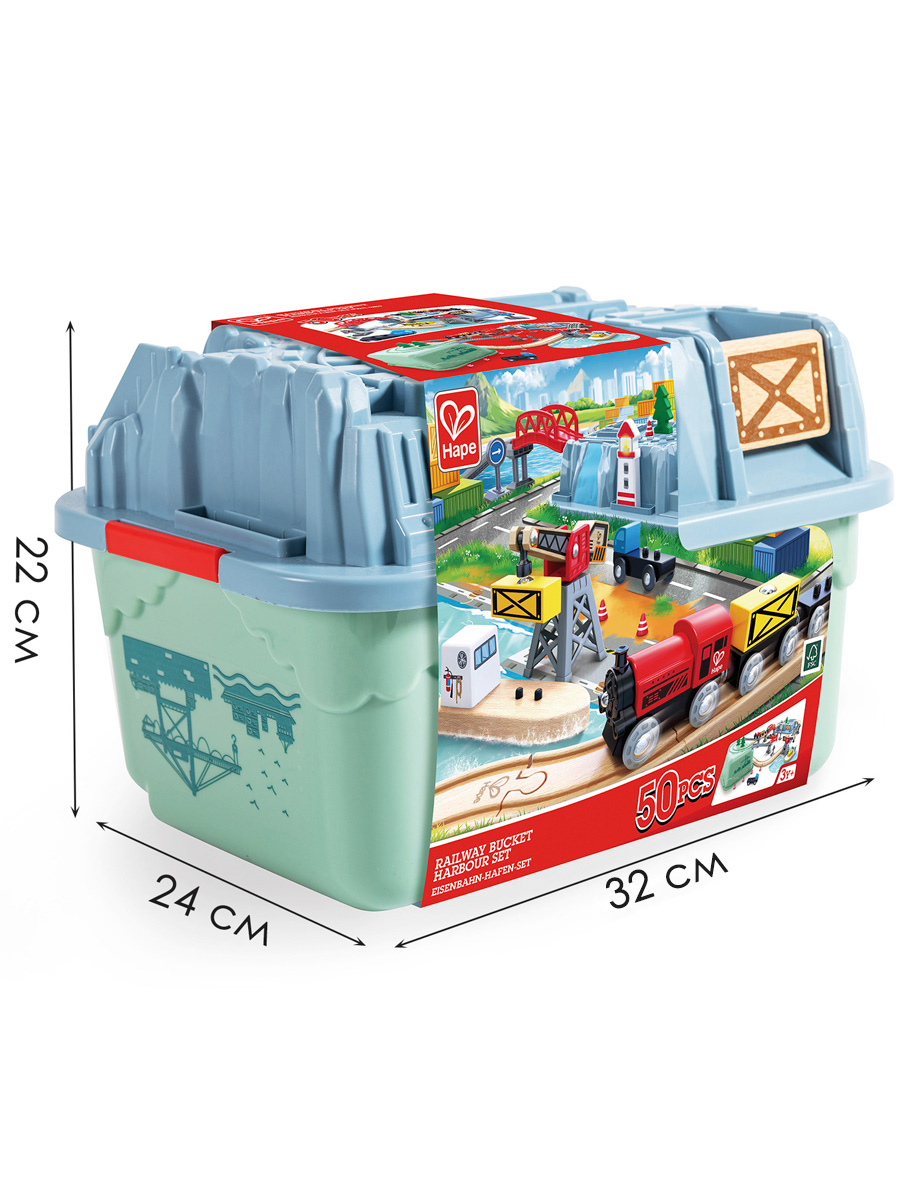 Набор железнодорожный Hape E8769_HP - фото 11