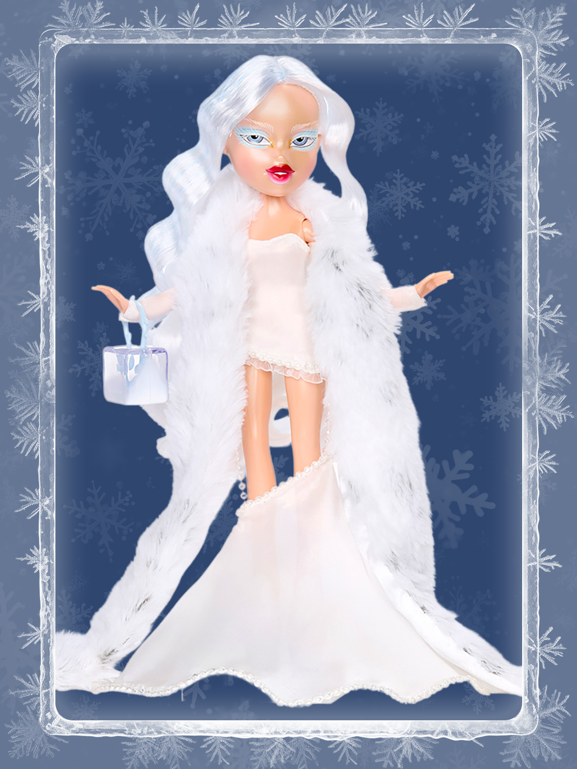 Кукла модельная Bratz Holidayz Frosty Nightz 69370 - фото 8