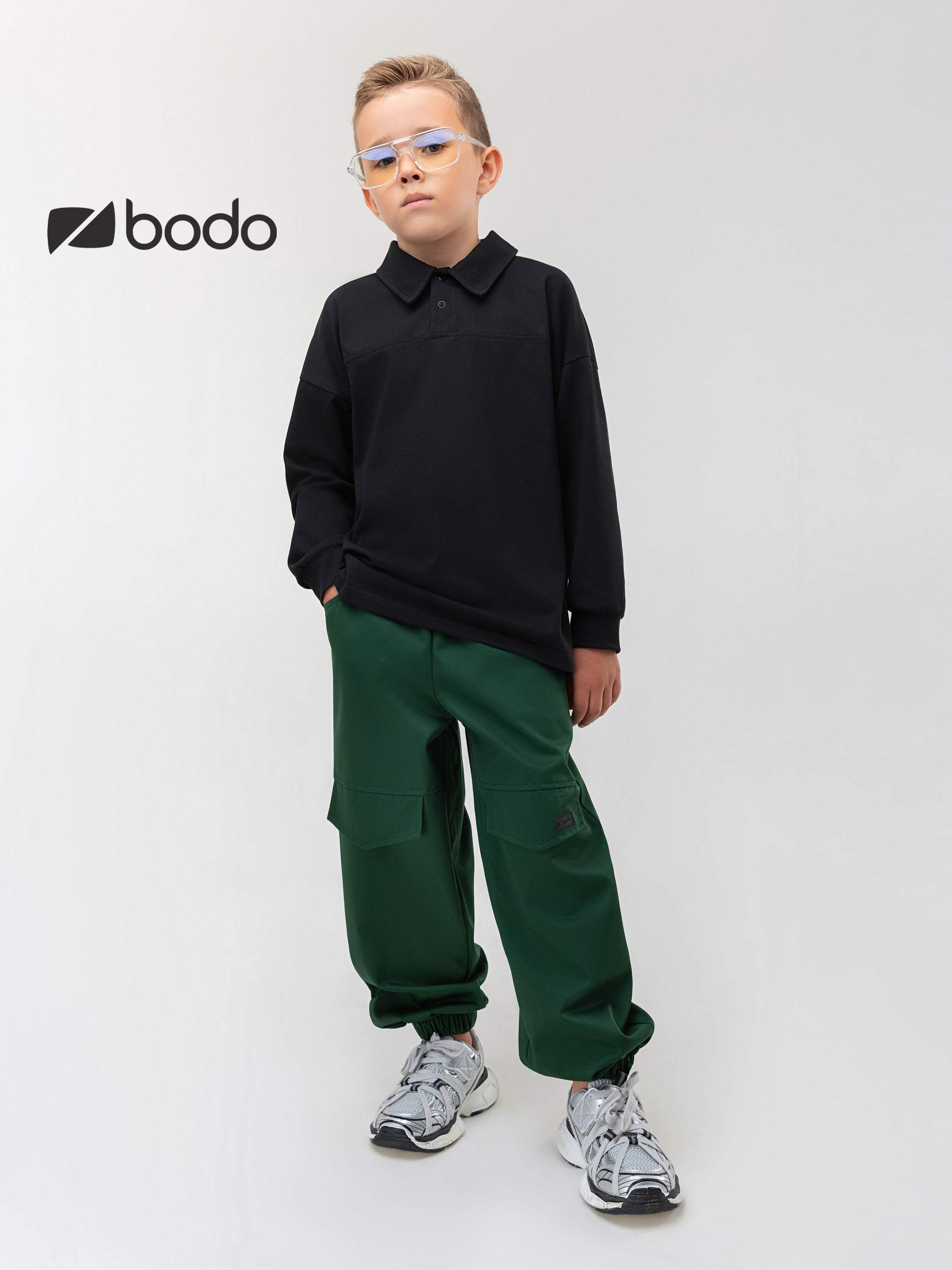 Брюки Bodo 6-637MU_темно-зеленый - фото 2