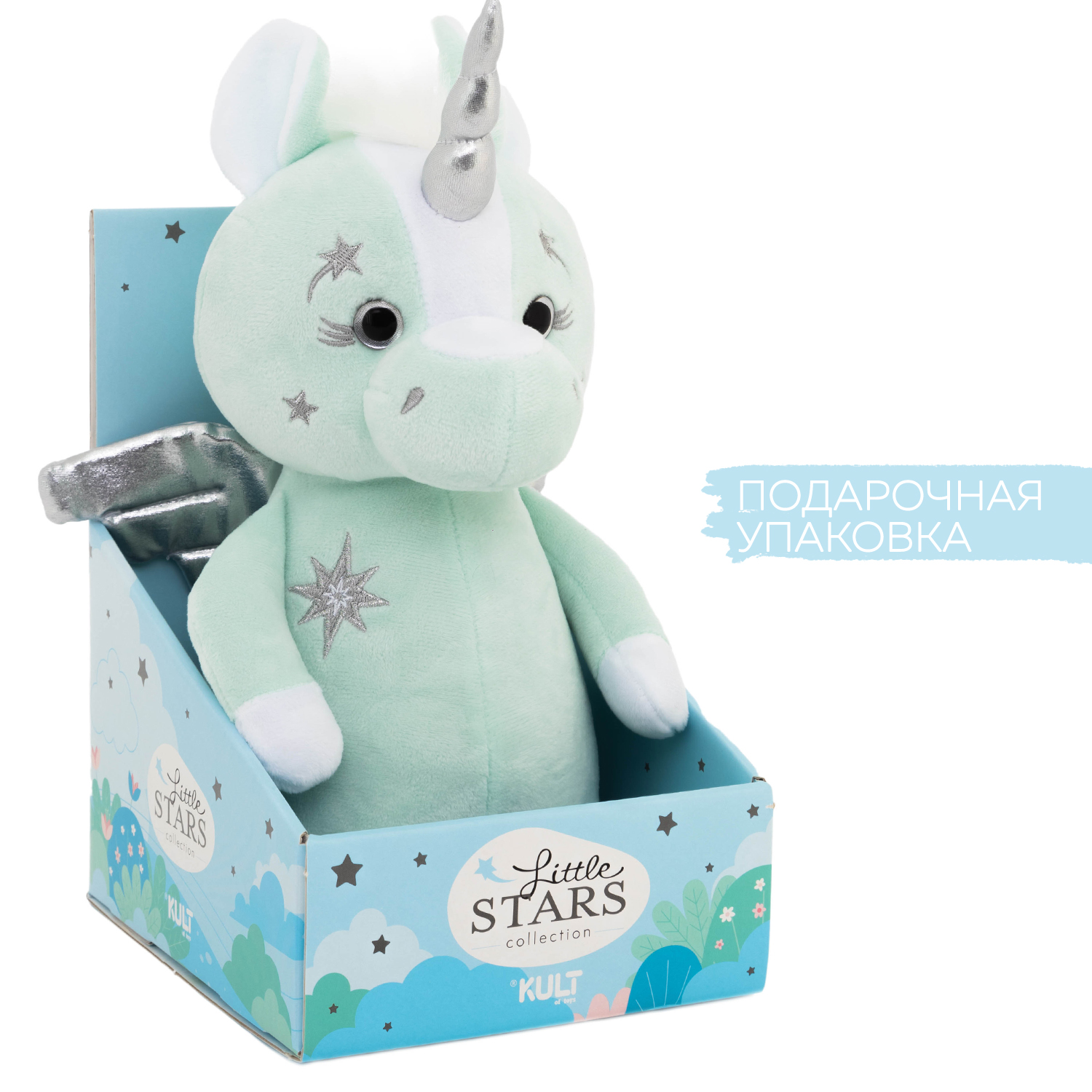 Игрушка мягкая KULT of toys единорог - фото 7