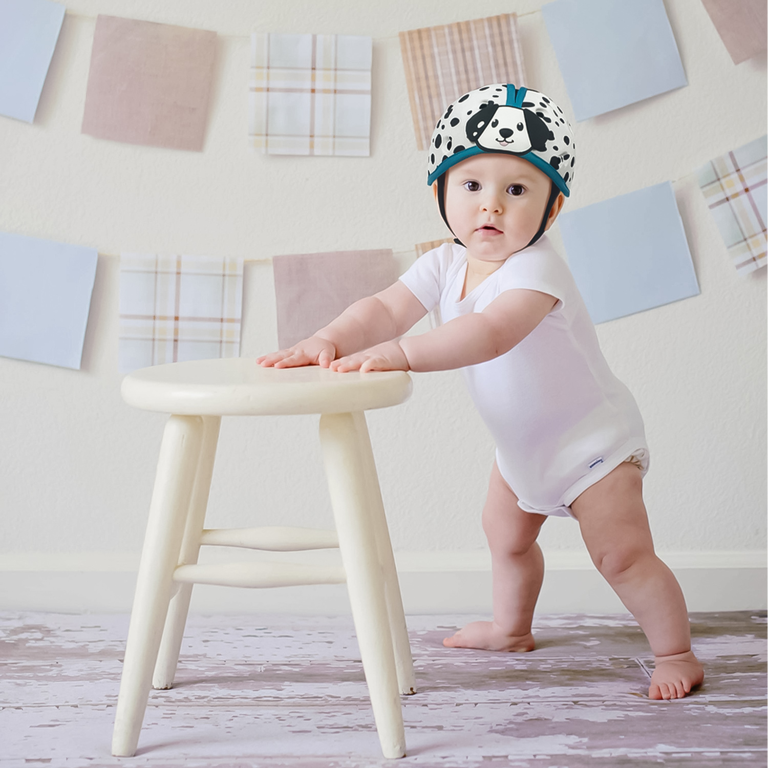 Шлем SafeheadBABY Далматин - фото 7