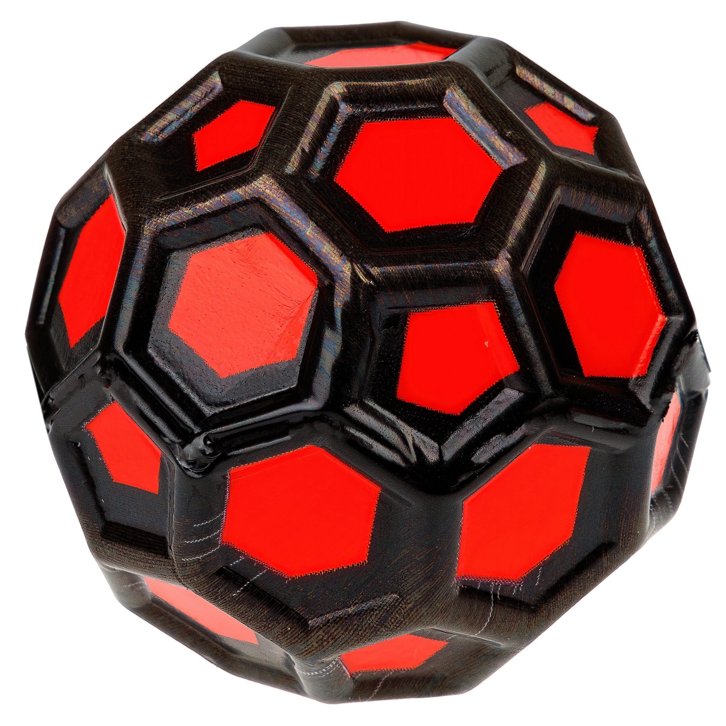 Мяч детский moon ball Крутой Замес 1TOY попрыгунчик лунный галактический мон бол красно-черный - фото 9