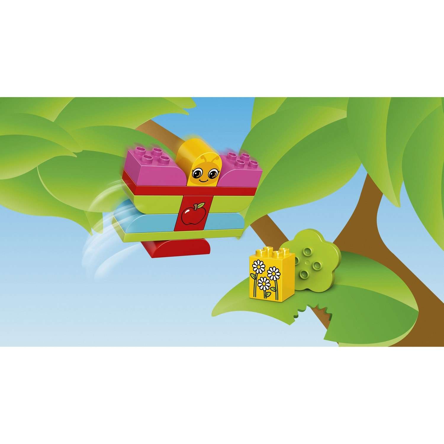 Конструктор LEGO DUPLO Моя веселая гусеница блочный - фото 5