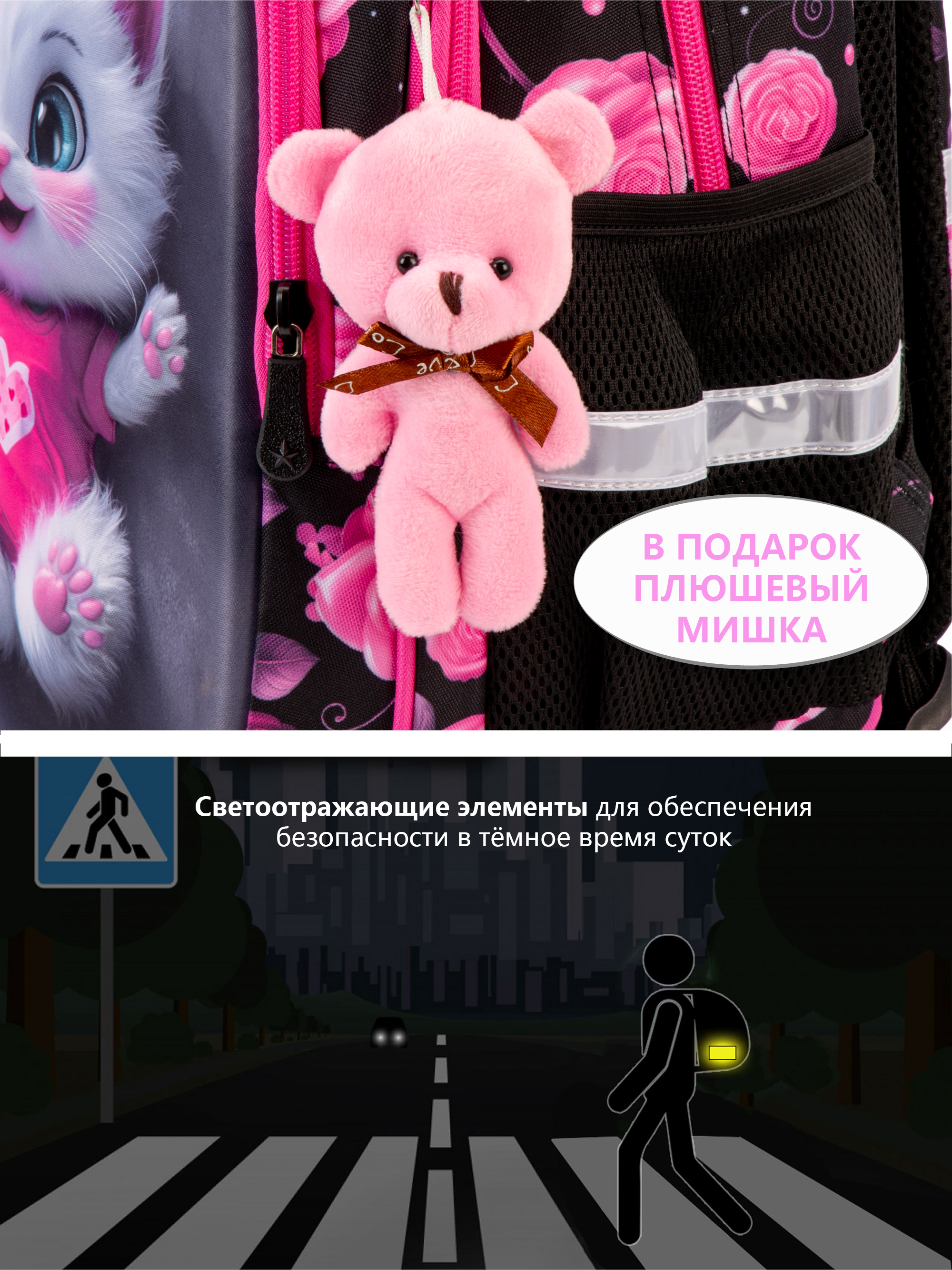 Рюкзак School Standard первокласснику набор 4 в 1 - фото 14