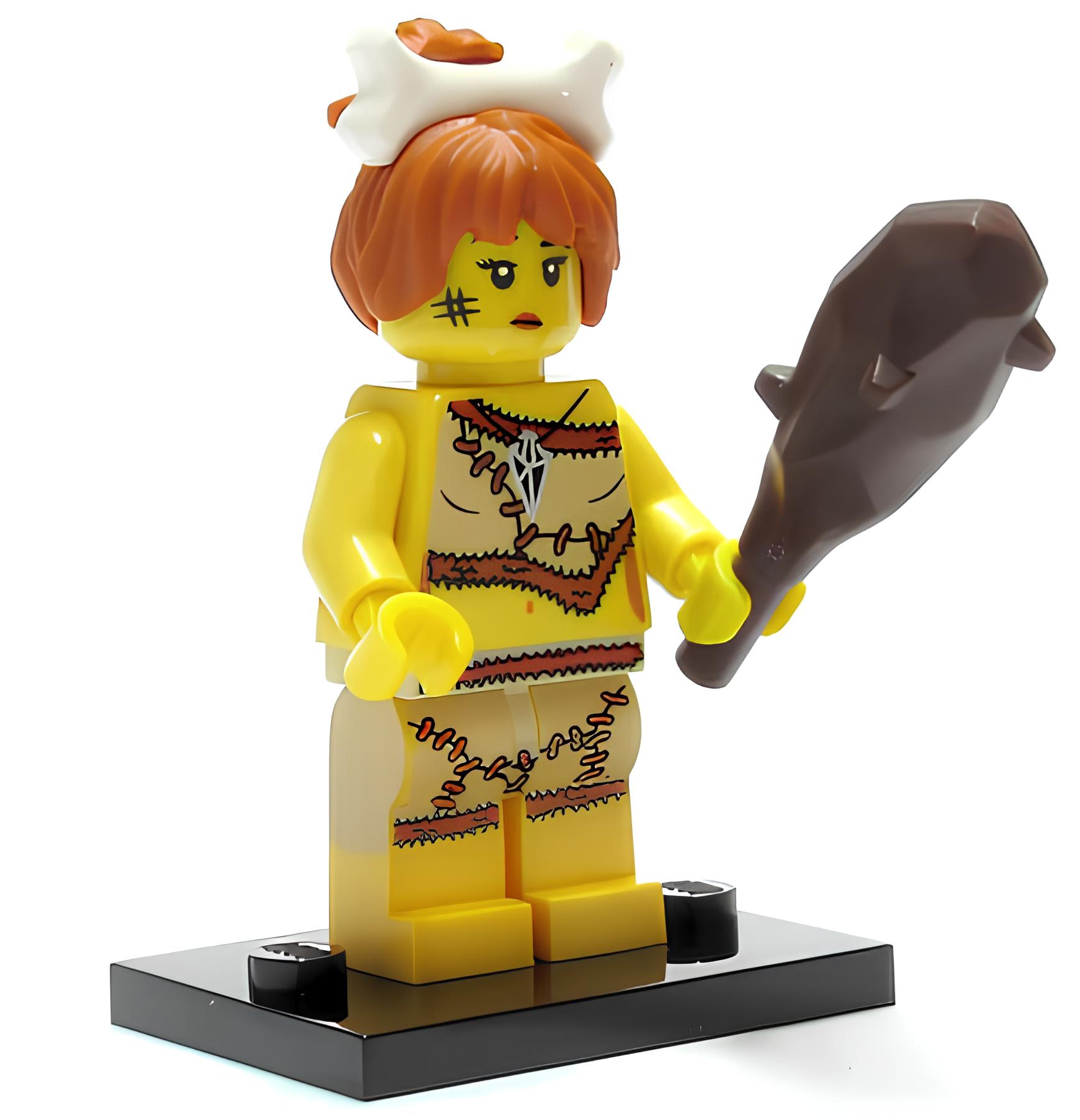 Фигурка LEGO Cave Woman col05-5 - фото 1