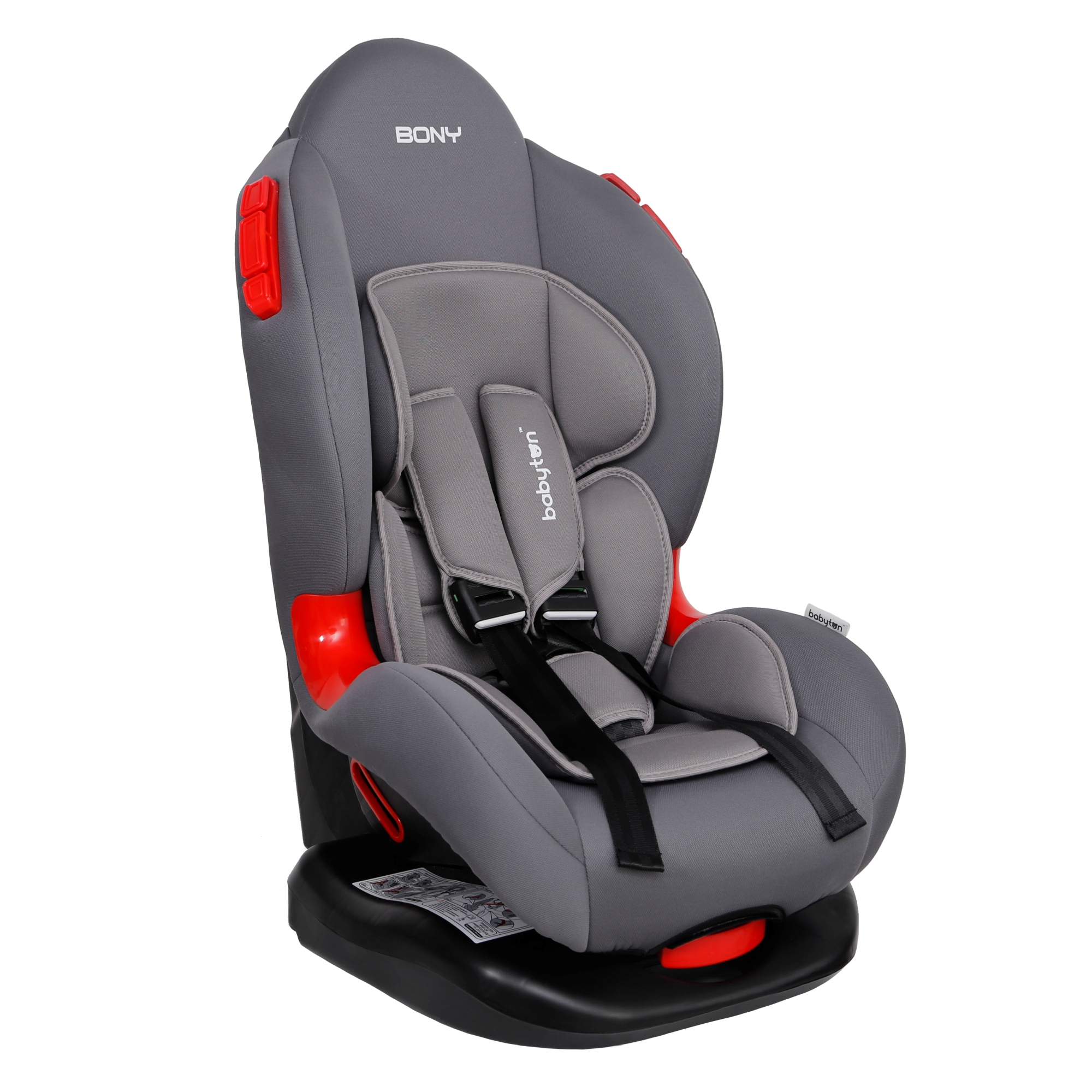 Автокресло Babyton Bony Grey 1/2 (9-25 кг) - фото 14