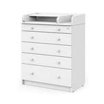 Комод пеленальный Aton Maks белая аляска белый