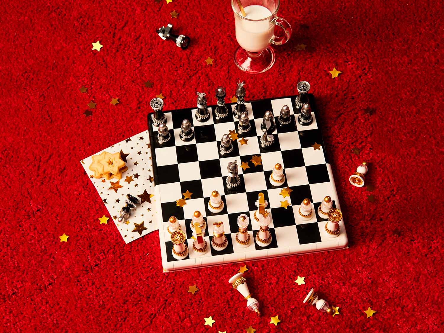 Конструктор brick labs Шахматы и шашки 2 в 1 577 дет. - фото 9