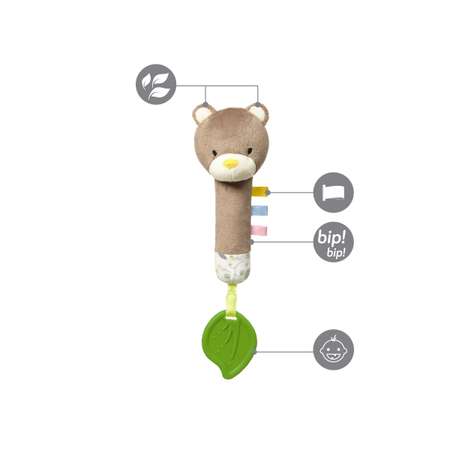 Прорезыватель Babyono Мишка