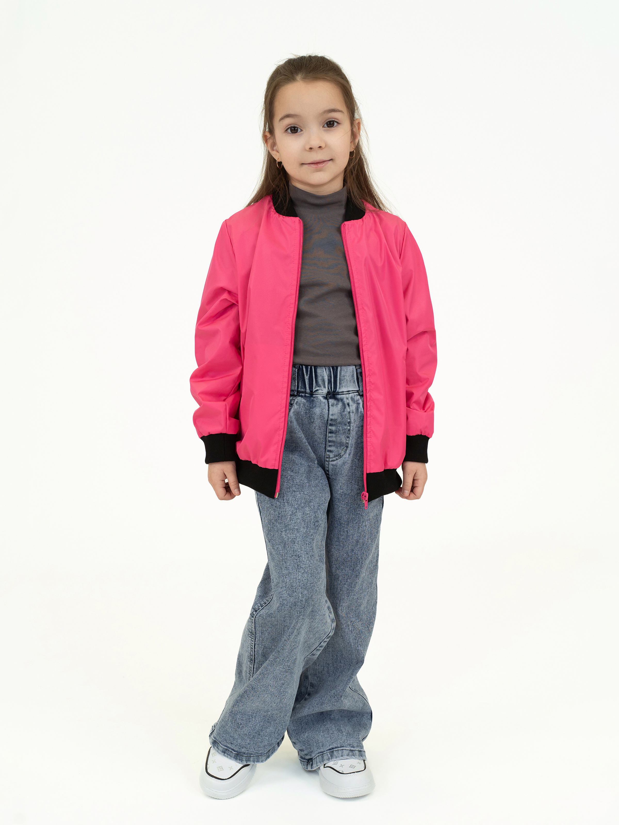 Бомбер-ветровка Arctic kids 20-024 розовый - фото 52