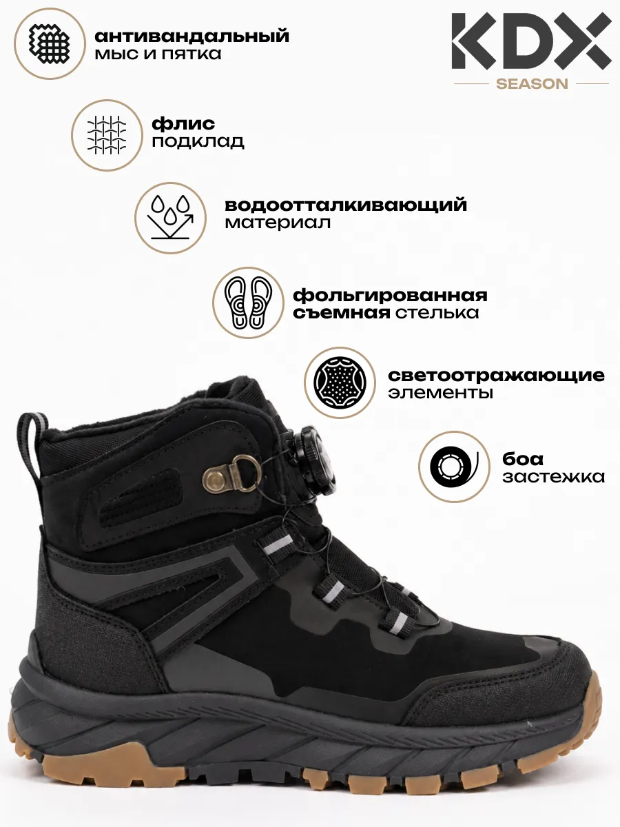 Ботинки KDX MUFW23-2 navy - фото 5