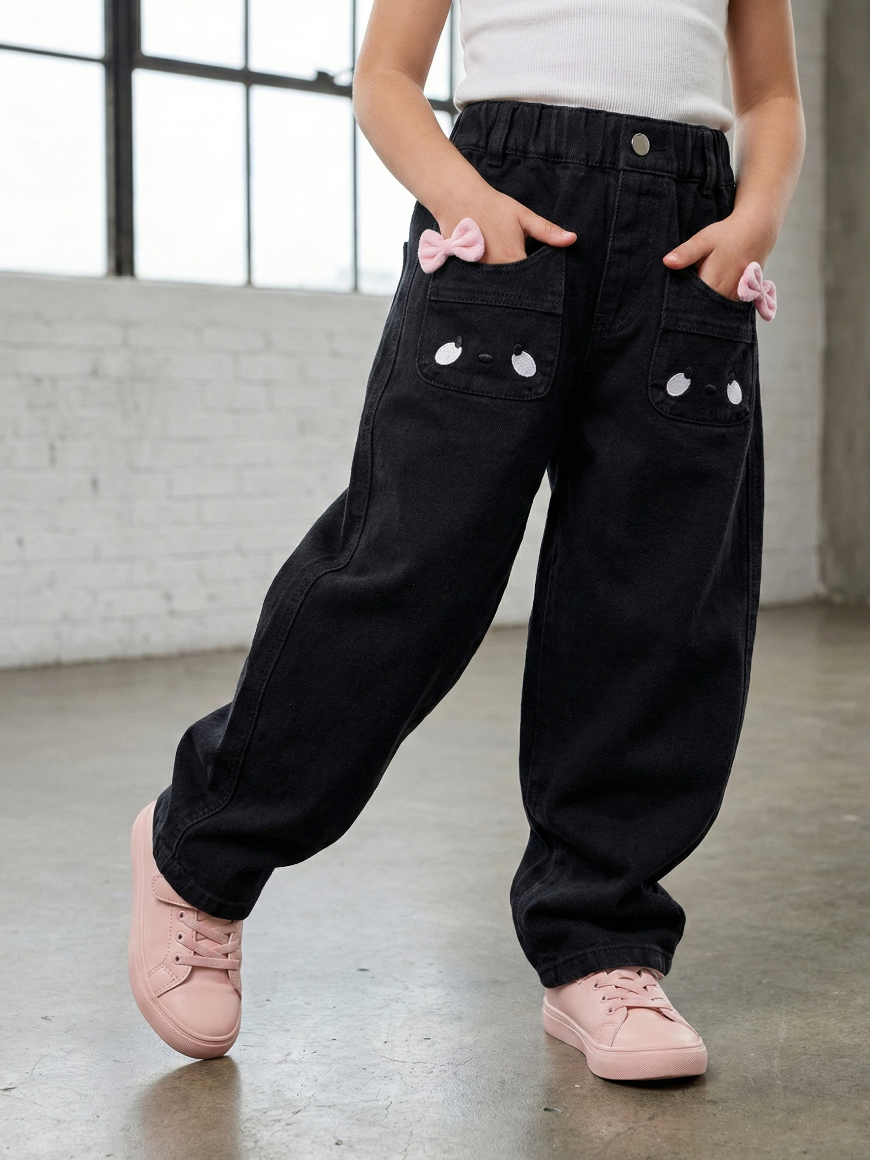 Джинсы-бананы СИНИЙ МИР RB1003-IL - фото 1