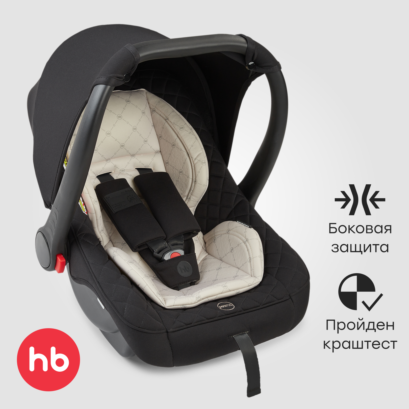 Автокресло Happy Baby Skyler 0 (0 -13 кг) черный - фото 1