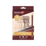 Карандаши чернографитные Brauberg 18 шт.