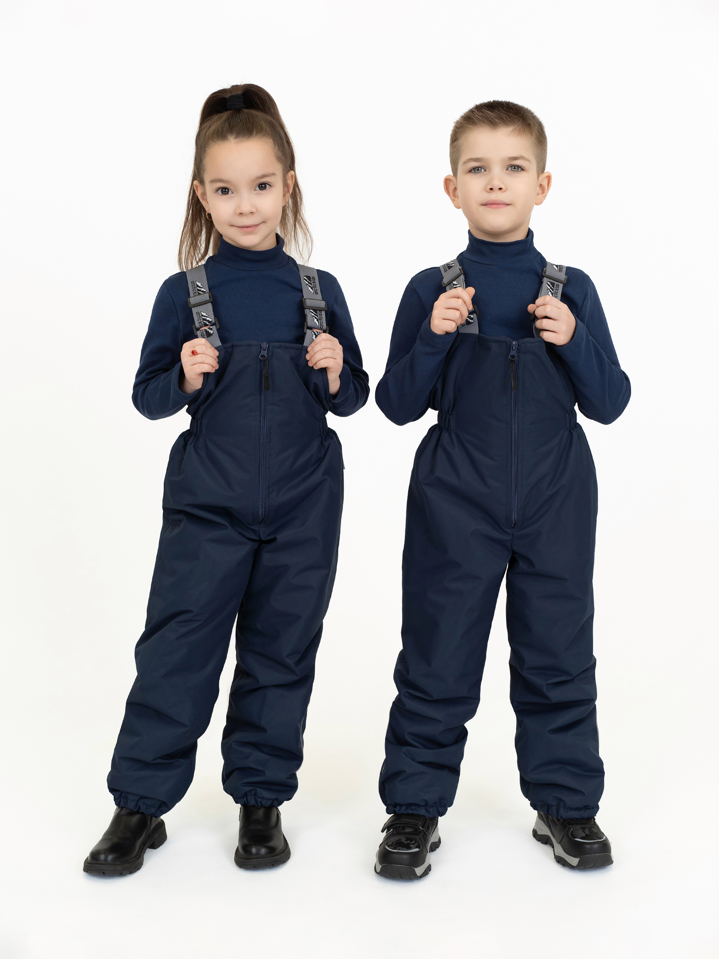 Полукомбинезон Arctic kids 60-008 синий - фото 6