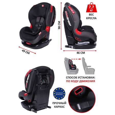 Автокресло BabyCare Isofix 1/2 (9-25 кг)