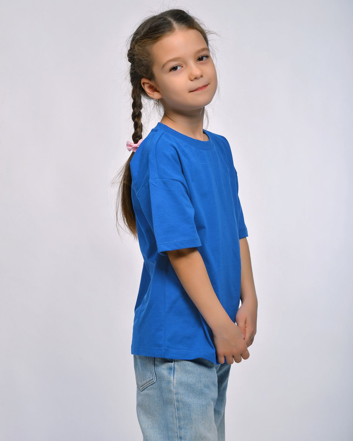 Футболка STELLA MODA 11601_электрик - фото 7