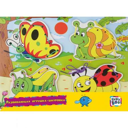 Игрушка Kribly Boo шнуровка Жучки
