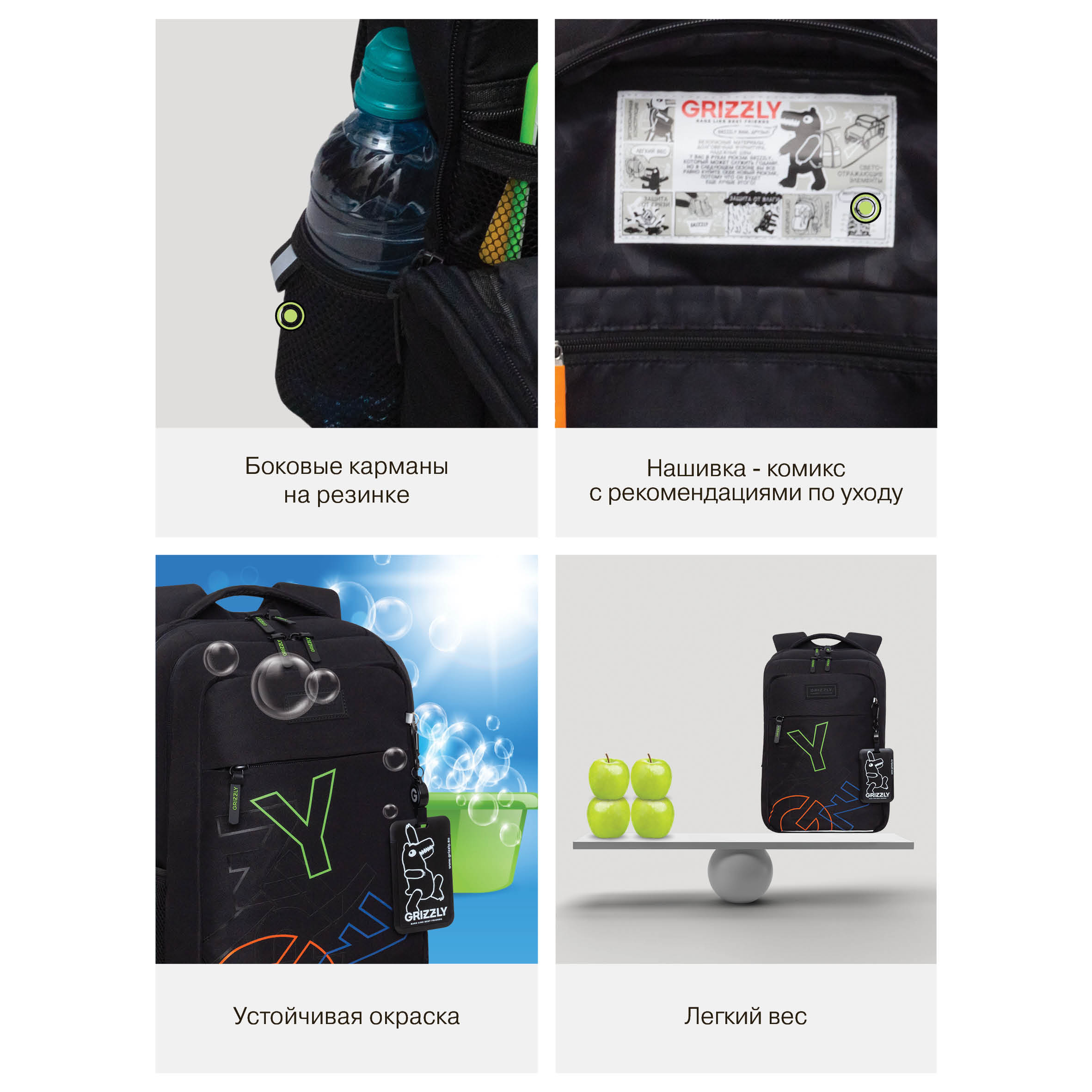 Рюкзак Grizzly Для мальчика - фото 13