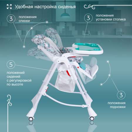 Стульчик для кормления Sweet Baby трансформер