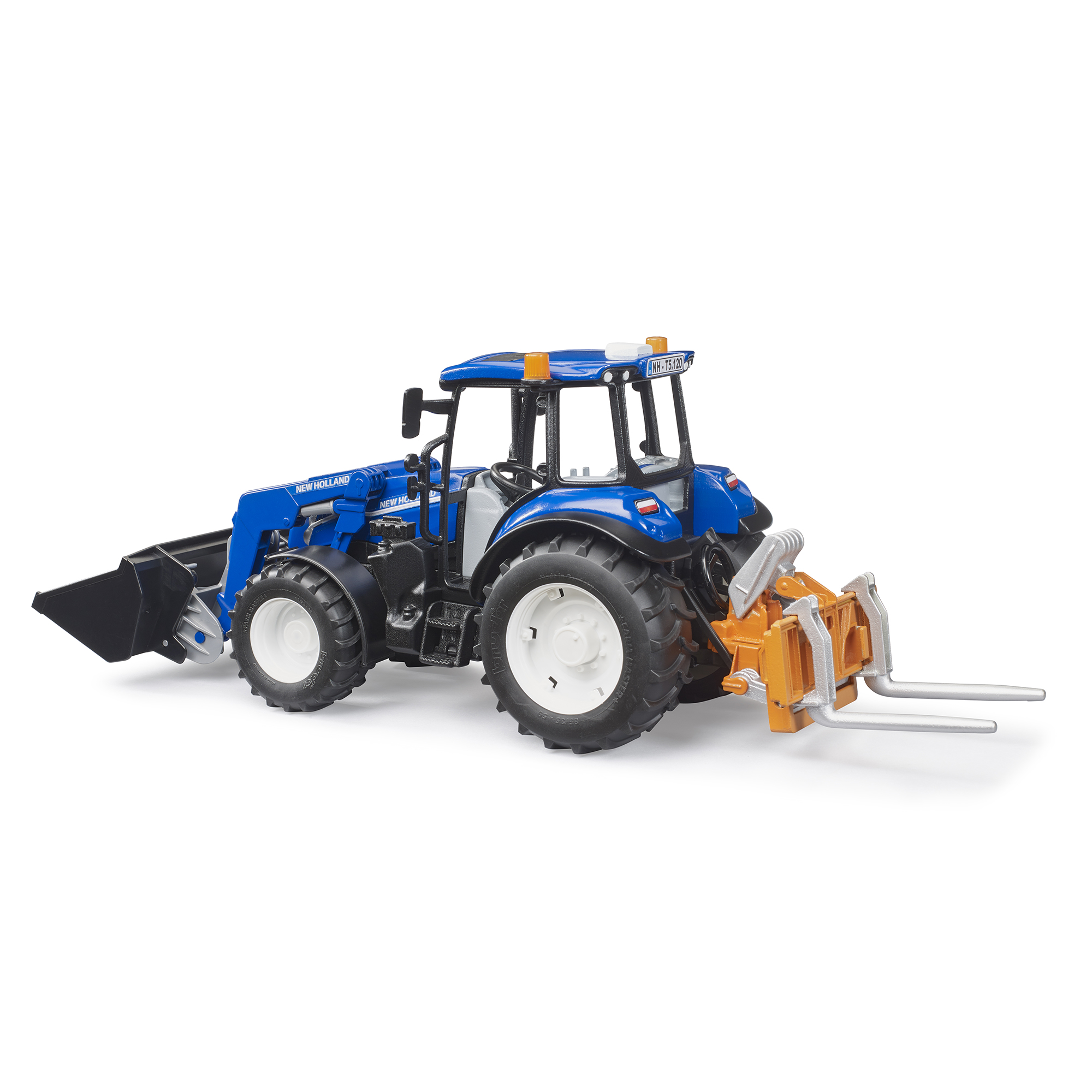 Трактор Bruder New Holland 02-187 - фото 7