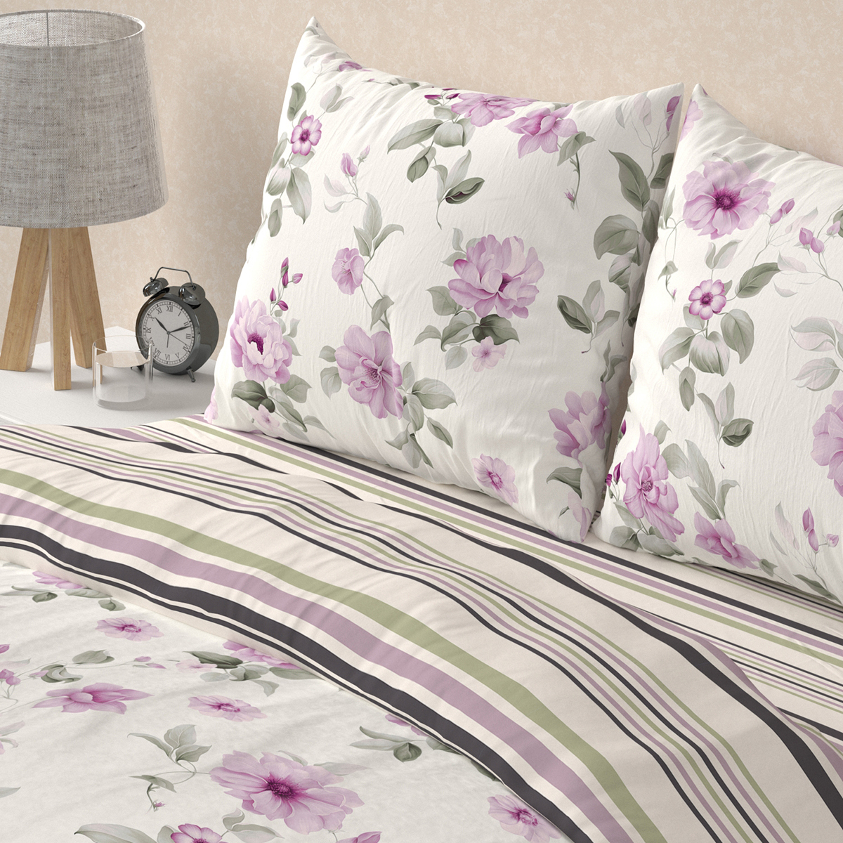 Комплект постельного белья BRAVO Нерея двуспальный 4 предм. - фото 1