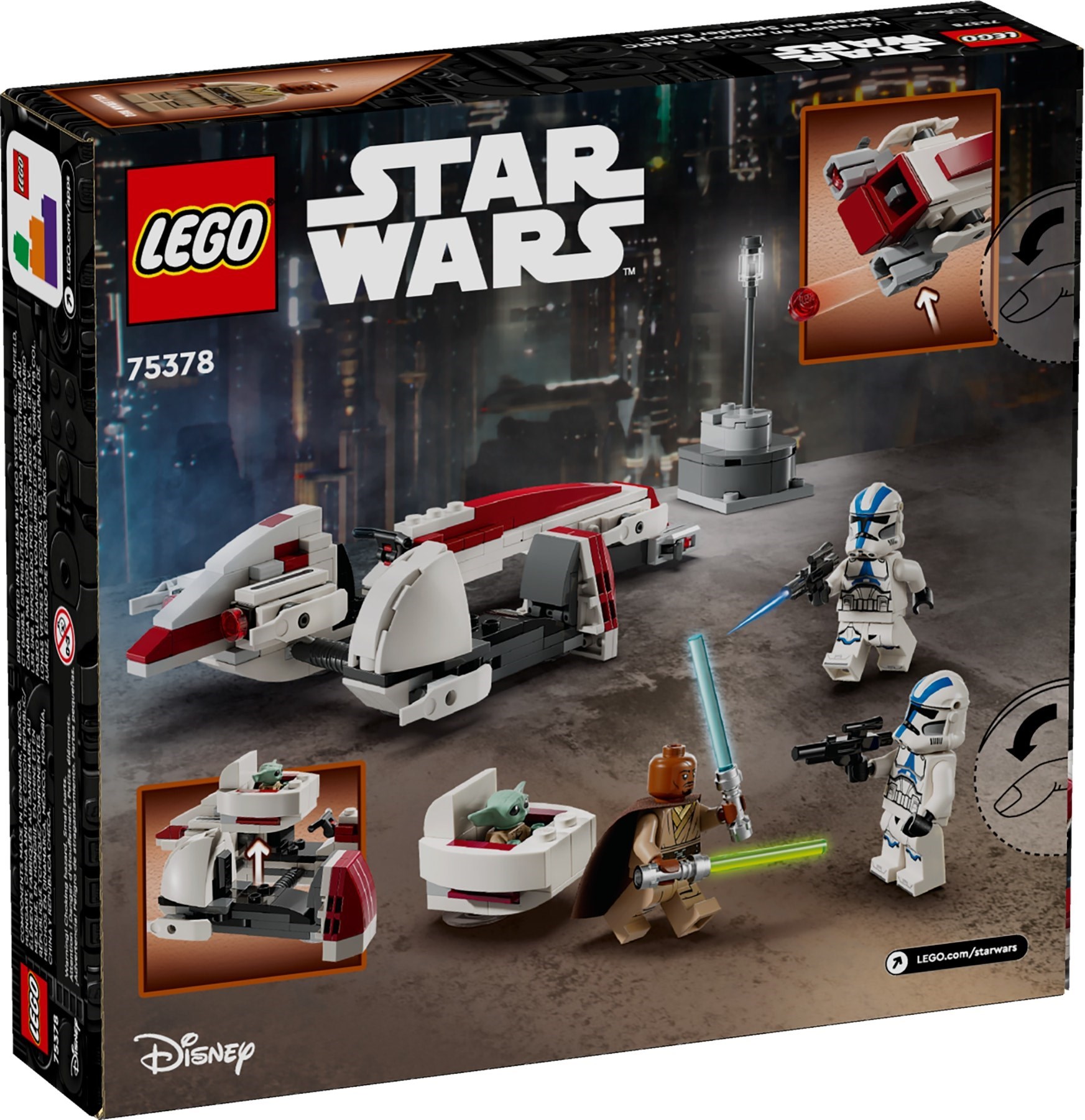 Конструктор LEGO Star Wars 75378 221 дет. - фото 8